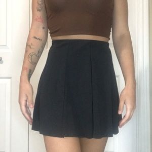 Black Skater Skirt